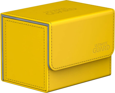 Ultimate Guard Sidewinder 80+ Xenoskin Monocolor Amber Deck Box