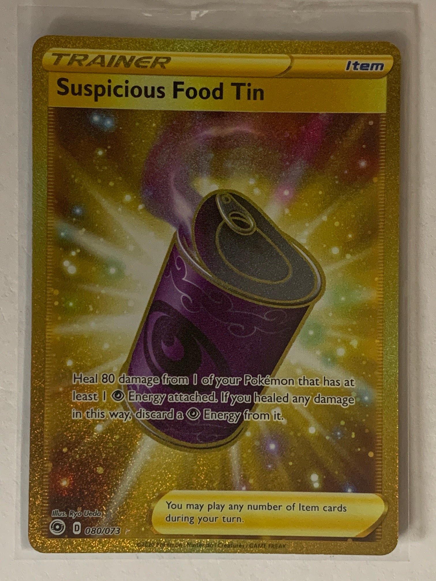 Suspicious Food Tin (Secret) - 080/073 - Pokemon Champion's Path (M/NM)