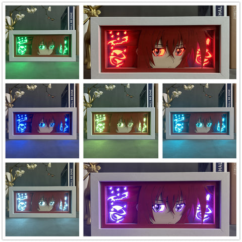 Rias Gremory High School DXD LED Light Box - Multi Colour