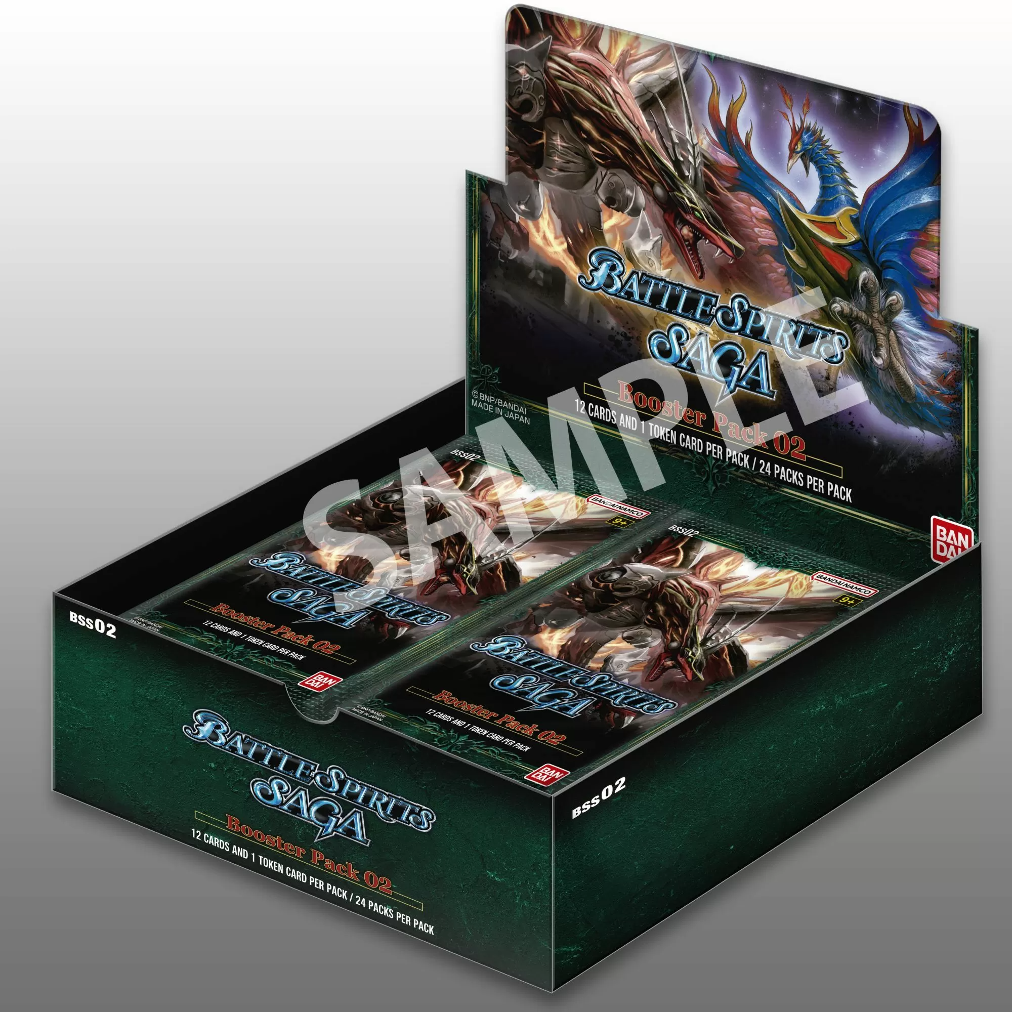 Battle Spirits Saga Card Game Set 02 False Gods Booster Box (BSS02)