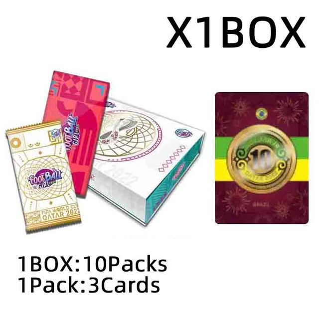 Football Girl Booster Box (10 Packs)