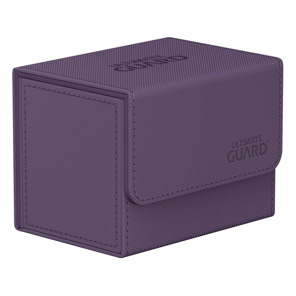 Ultimate Guard Sidewinder 80+ Xenoskin Monocolor Purple Deck Box