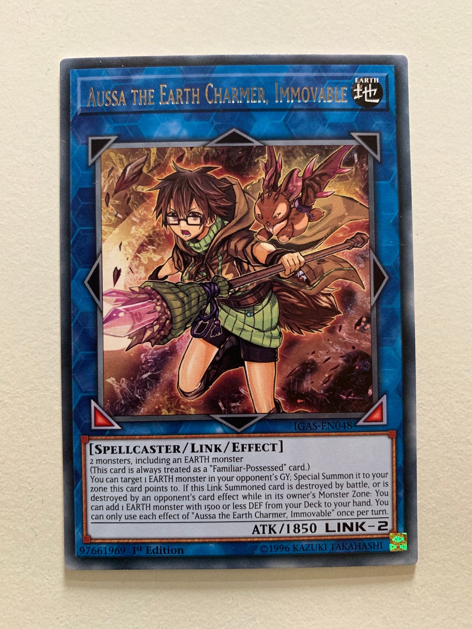 AUSSA THE EARTH CHARMER IMMOVABLE  (M/NM)