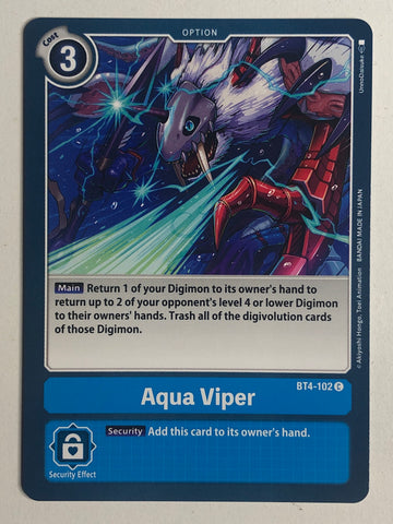 Aqua Viper - BT4-102 C (M/NM)