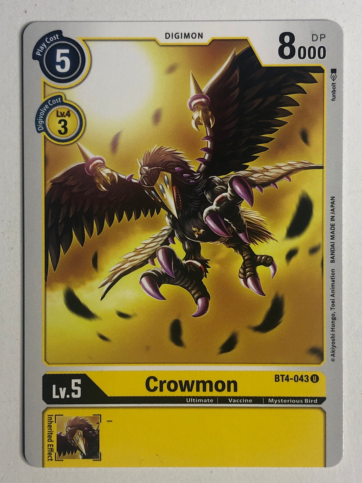 Crowmon - BT4-043 U (M/NM)