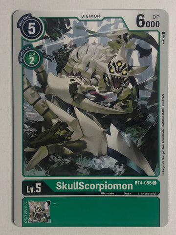 SkullScorpiomon - BT4-056 C (M/NM)