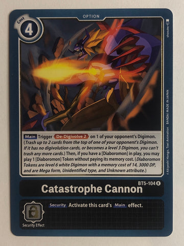Catastrophe Cannon - BT5-104 R (M/NM)