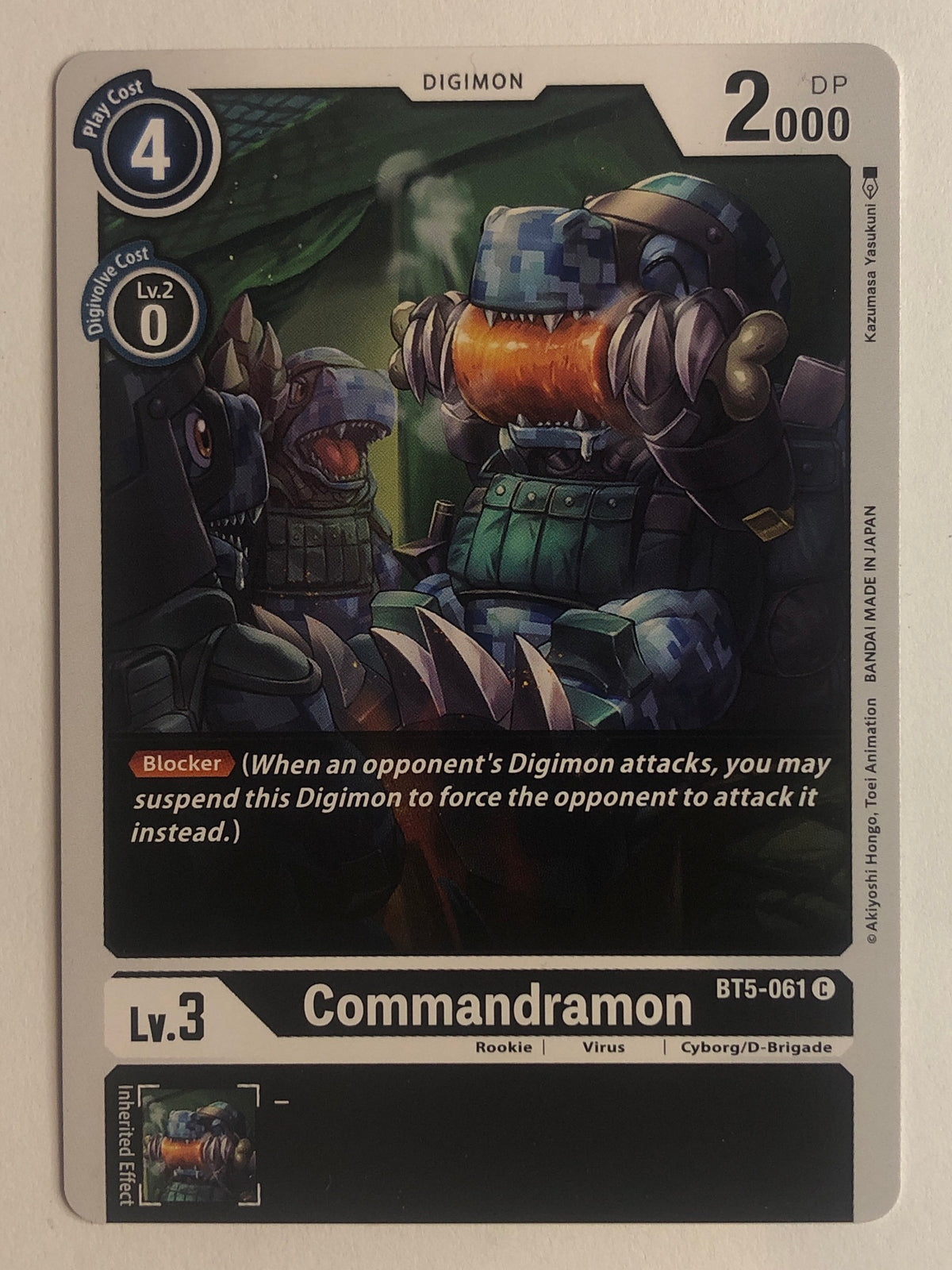 Commandramon - BT5-061 C (M/NM)