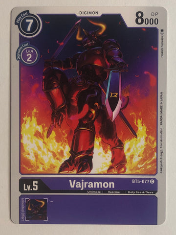 Vajramon - BT5-077 C (M/NM)