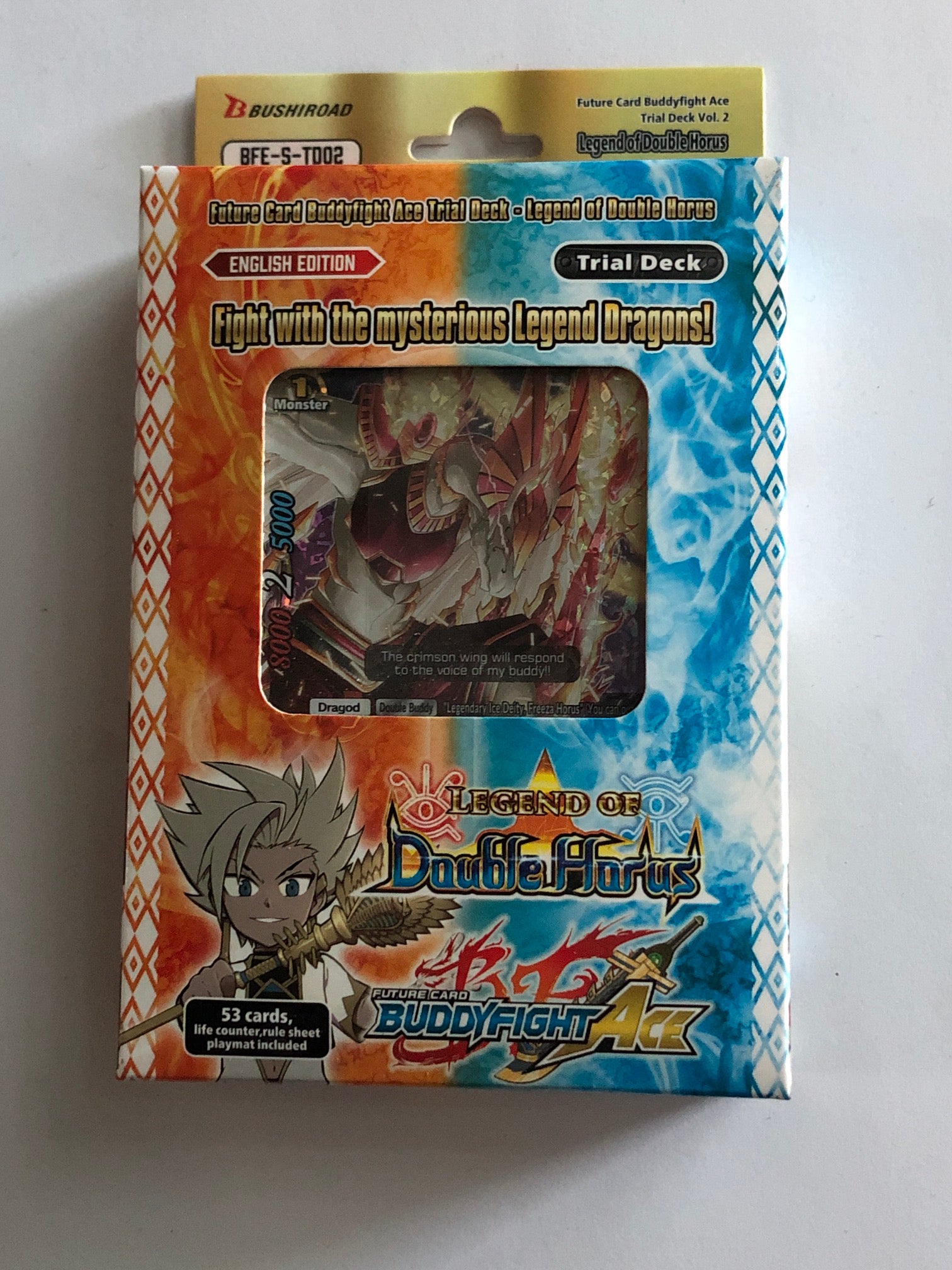 Future Card Buddyfight Ace Trial Deck - Legend of Double Horus - BFE-S-TD02 - English