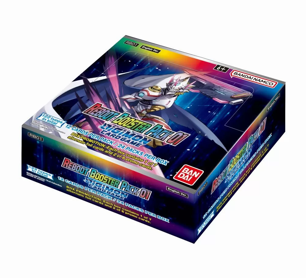 Digimon Card Game Reboot Booster Box (RB01) (24 Packs)