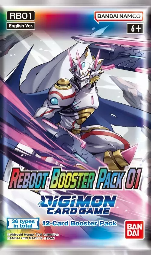 Digimon Card Game Reboot Booster Box (RB01) (24 Packs)